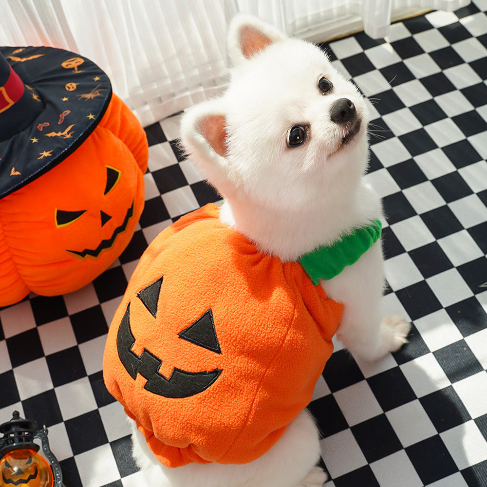 Funny Halloween Christmas Cat Pet Costume for Dogs, Two-Legged Style Poodle Disguise Outfit
